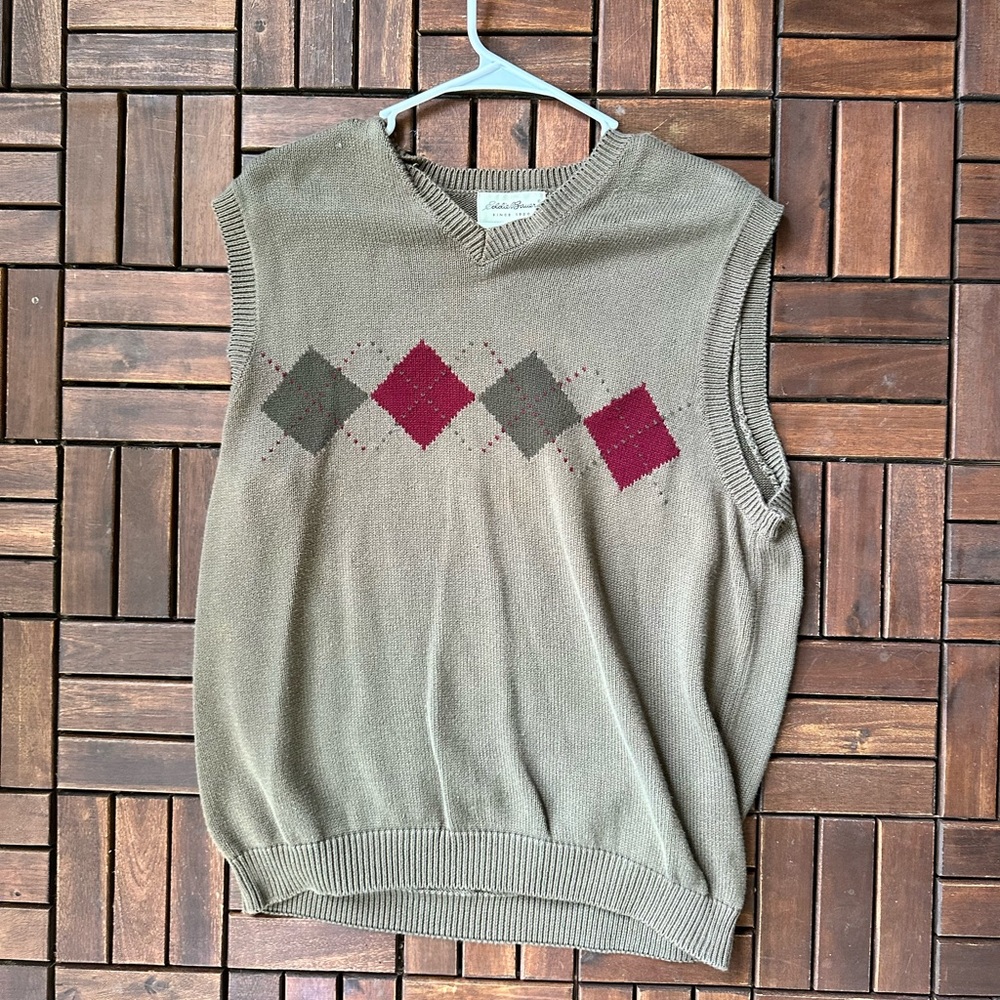 Eddie Bauer cotton vest